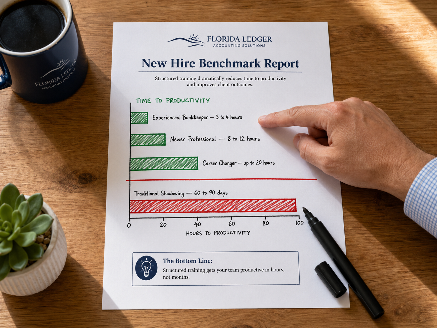 Hands-on report analysis in a bright office