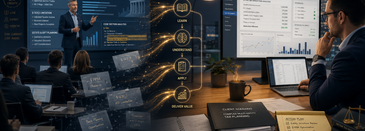 Learning to application tax planning in motion