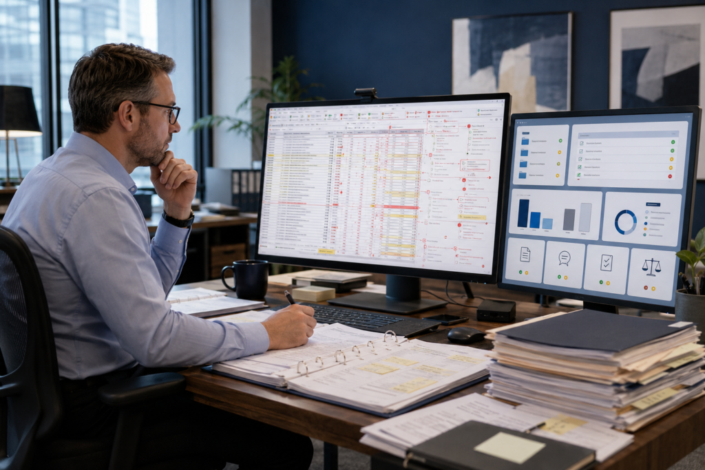 Accounting manager spending too much time editing workpapers instead of reviewing judgment and risk.