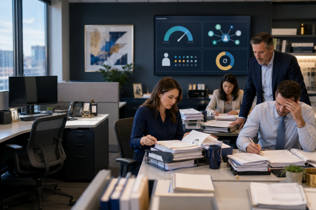 Accounting staff turnover creating a capacity leak as remaining CPA firm staff absorb extra work.
