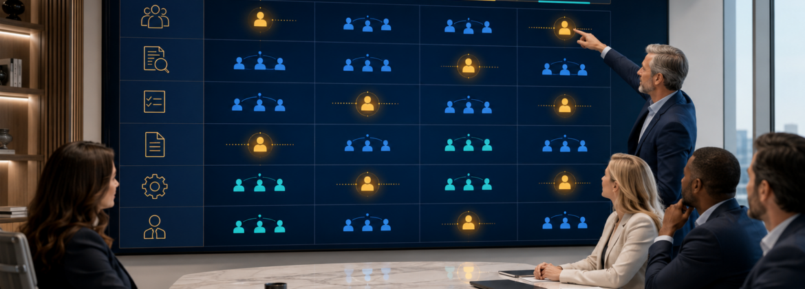 CPA firm evaluating key-person risk across clients, technical work, review, workflow, administration, and leadership.