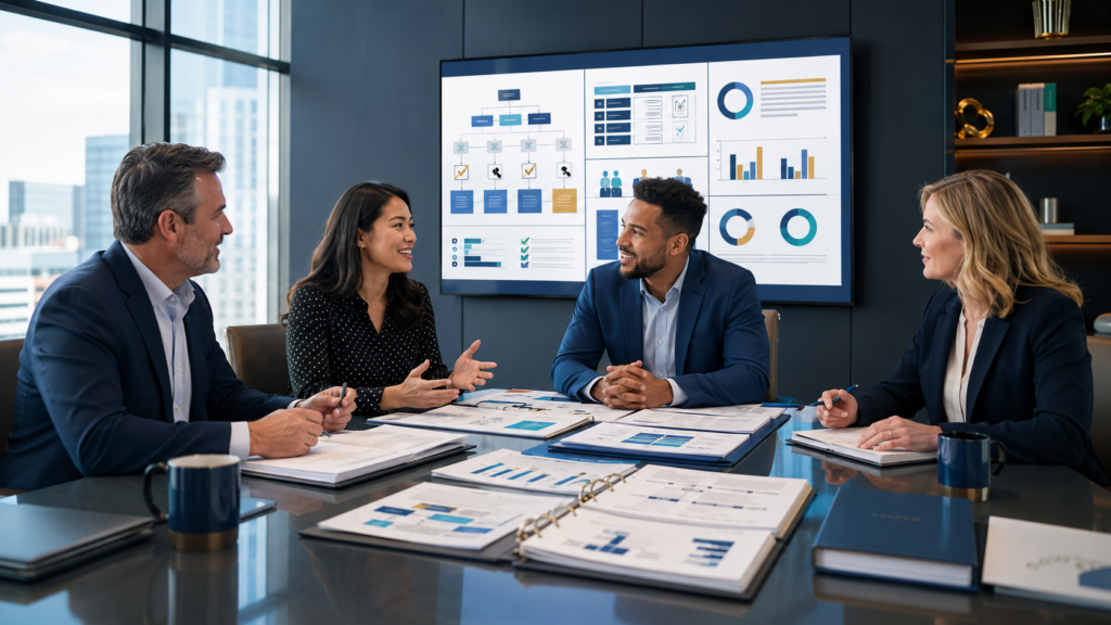 CPA firm leaders using structured evidence to determine whether a staff accountant is ready for promotion to senior.