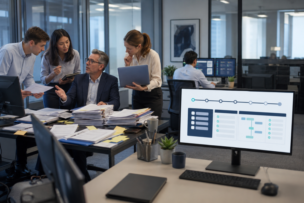 CPA firm manager overwhelmed by repeated questions because knowledge is trapped in people instead of systems