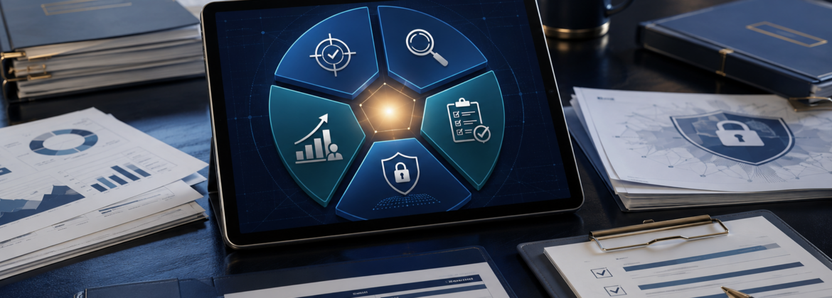 Five-part tax preparer readiness framework covering accuracy, due diligence, review, security, and firm capacity.