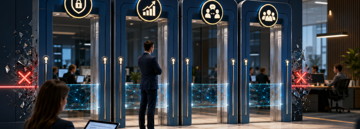 Four mandatory promotion gates covering integrity, current-role consistency, review judgment, and people-development readiness.