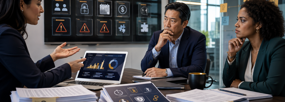 Attractive CPA firm prospect concealing integrity, scope, deadline, payment, security, and capacity risks before acceptance