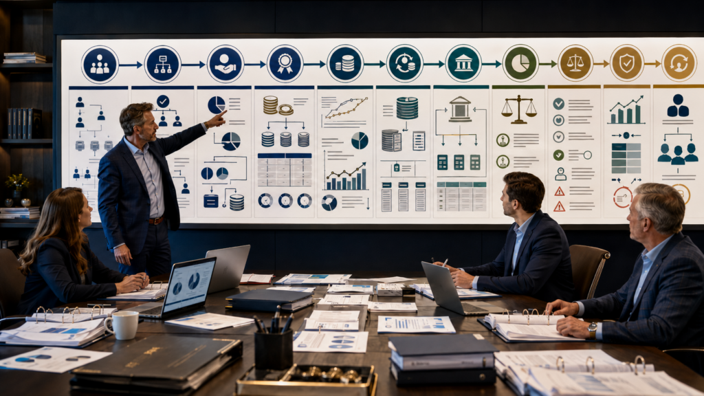 CPA manager training staff accountants to trace owner contributions, stock issuance, dividends, member distributions, retained earnings, treasury stock, preferred stock, AOCI, and equity rollforwards to review-ready financial statements