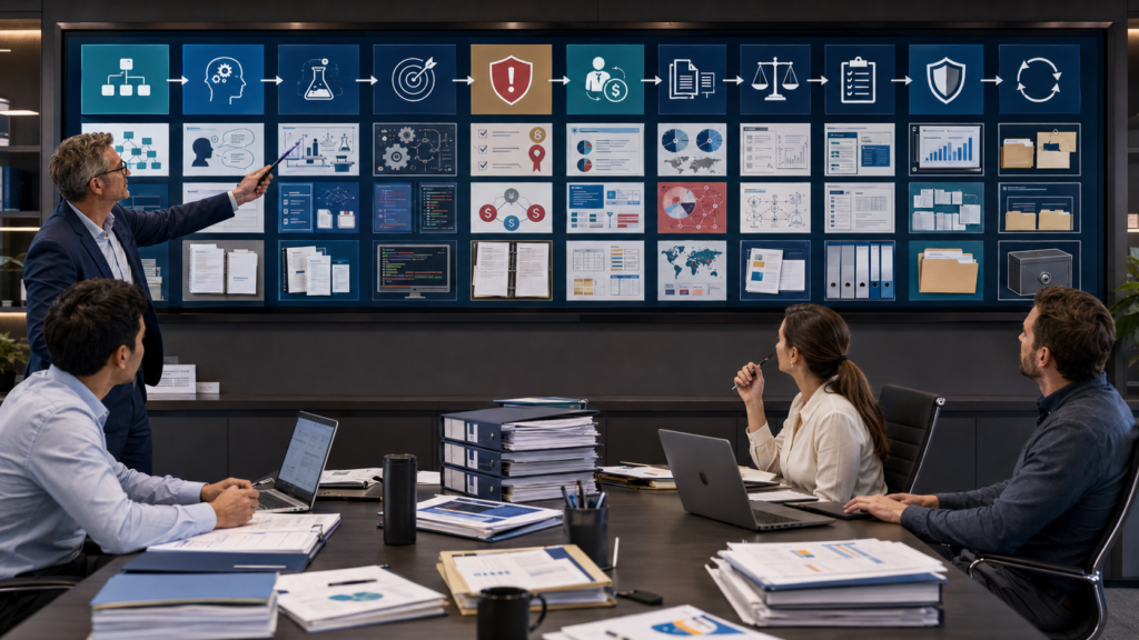 CPA tax manager training accountants to build R&D tax credit evidence by business component before calculating Form 6765 qualified research expenses and the research credit