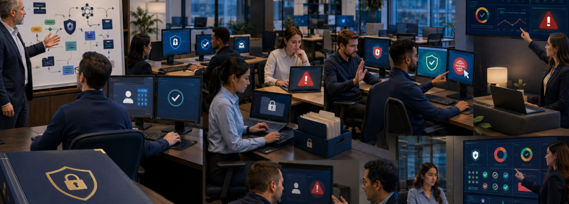 CPA firm tax professionals turning a Written Information Security Plan into secure staff behavior for MFA, phishing verification, client-data handling, approved tools, and incident reporting