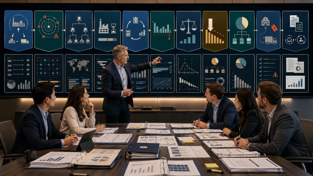 CPA manager training staff accountants to apply ASC 360 from impairment trigger and asset-group determination through undiscounted recoverability testing, fair value write-down, allocation, held-for-sale accounting, and disclosures
