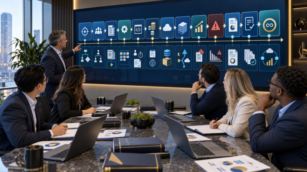 CPA manager training staff accountants to apply ASC 350-40 to internal-use software, agile development, SaaS implementation, AI coding costs, capitalization, amortization, and review controls