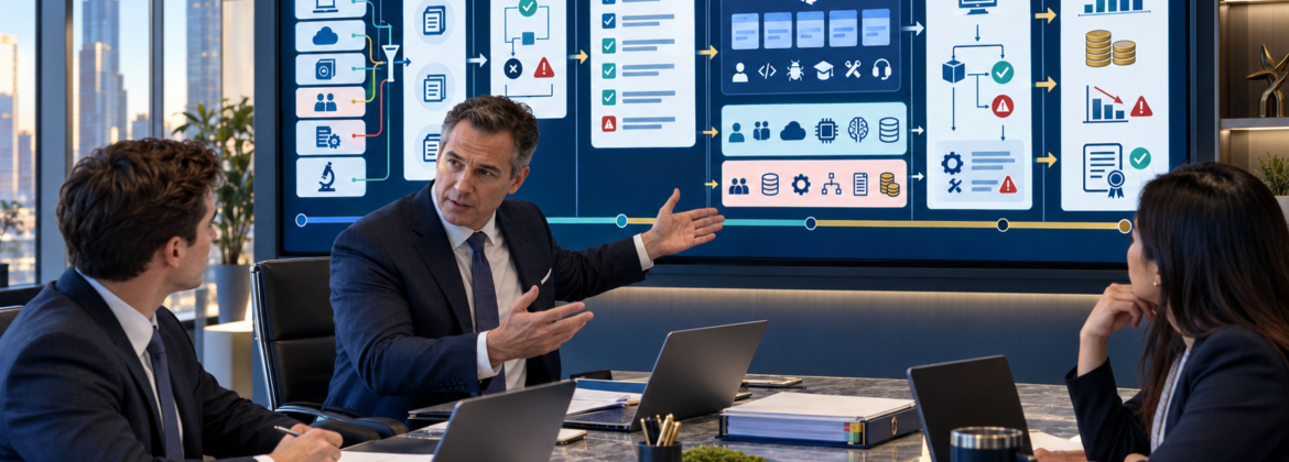CPA staff accountants building a review-ready ASC 350-40 internal-use software accounting file covering agile development, SaaS implementation, AI coding costs, capitalization timing, go-live, amortization, and controls