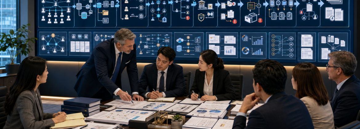 CPA staff accountants building a review-ready ASC 850 related-party accounting file from ownership and relationship mapping through transactions, common control, reconciliations, related-party leases, and disclosures